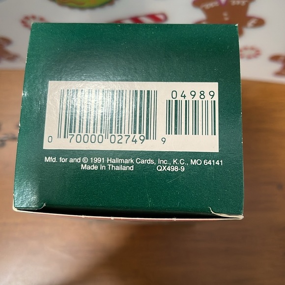 NWT Hallmark Keepsake Ornament Ebenezer Scrooge Hand-Painted Fine Porcelain - Picture 5 of 5